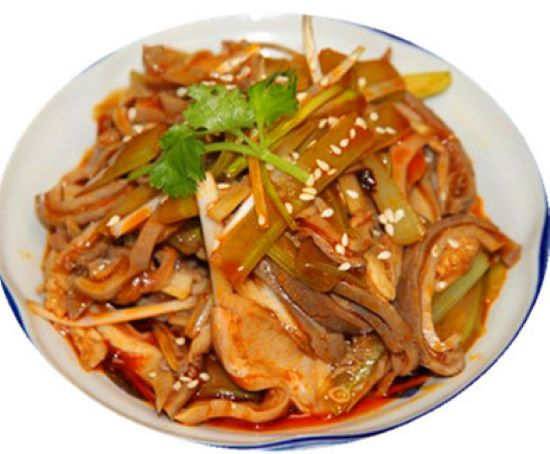 麻辣肚絲 Pork Triple w/ Schuan Mala Sauce